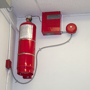 Sistema extincion cabinas de pintura
